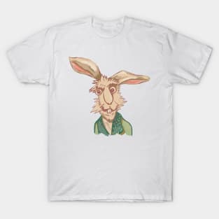 Street rabbit living on the breadline T-Shirt